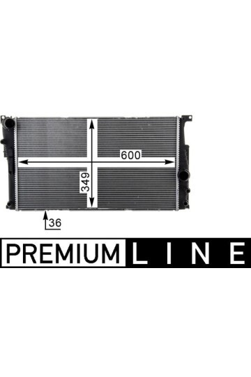 Kühlmittelkühler BMW 3 SERIE