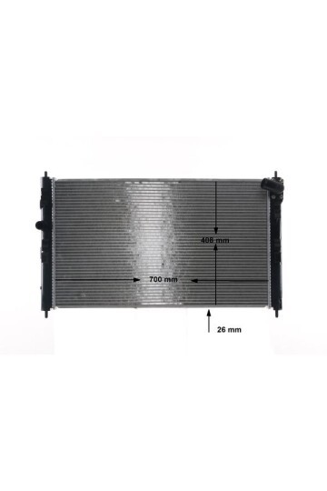 Kühlmittelkühler CITROEN C4 AIRC. 1.6 HDI