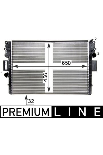 Kühlmittelkühler IVECO DAILY V 03-