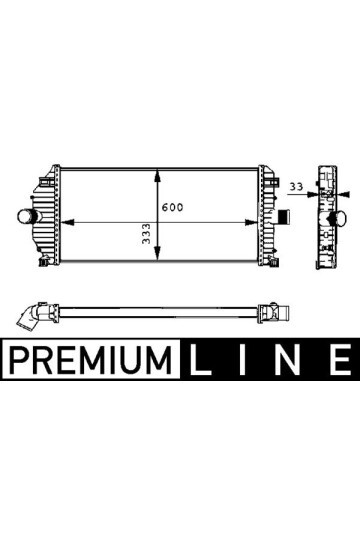 Ladeluftkühler RENAULT LAGUNA