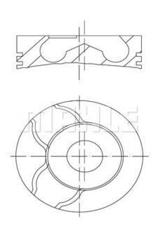 MOTOR PISTON SEGMAN 0.40 88.00 DUCATO III-IVECO DAILY-KARSAN JEST 11>14 2.3JTD C13 F1A EURO5 F1AE3481E