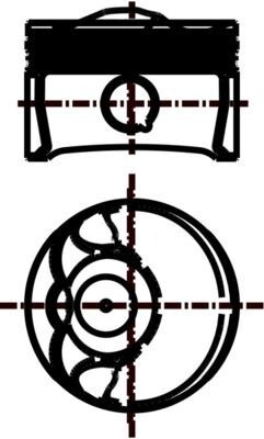 MOTOR PİSTON SEGMAN VW EOS 1.6FSI 06-08 GOLF V 1.6FSI 03-08 JETTA III 1.6FSI 05-10