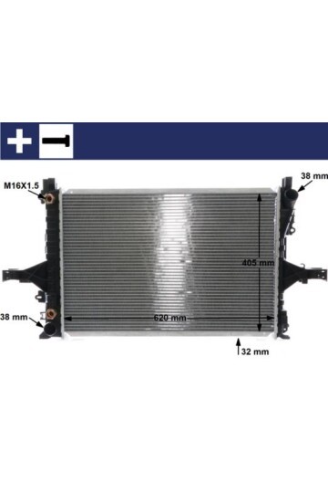 MOTOR SU RADYATÖR VOLVO S60 01>10 S80 98>06 V70 00>07 XC70 00>07