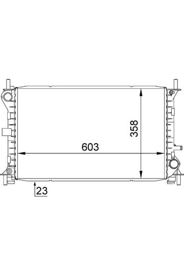 MOTOR SU RADYATORU FOCUS I 1.6 16V / 2.0 16V 98>04 OTOMATIK SANZM. 600 348 26