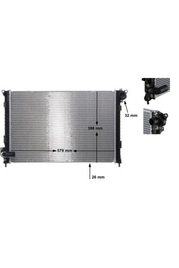 MOTOR SU RADYATORU MINI R50 R52 R53