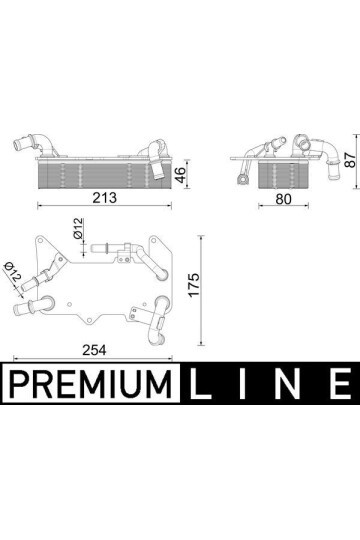 Ölkühler AUDI A6 3.0 TDI