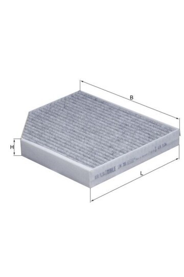 POLEN FİLTRESİ AUDI A4 07>A5 08>Q5 08> 1.8TFSI-2.0TFSI-3.0TFSI-3.2FSI KARBONLU