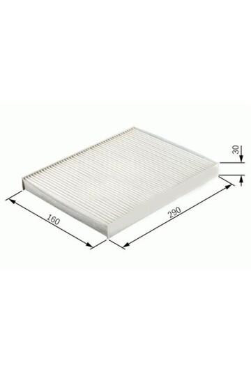 POLEN FİLTRESİ BRAVA 95>BRAVO-MAREA 96>LYBRA 99>156 00-06 DAILY III DEBRA 96-99 DELTA II KARBONL