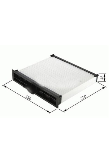 POLEN FİLTRESİ DAF XF105- XF95- 85CF CU2534