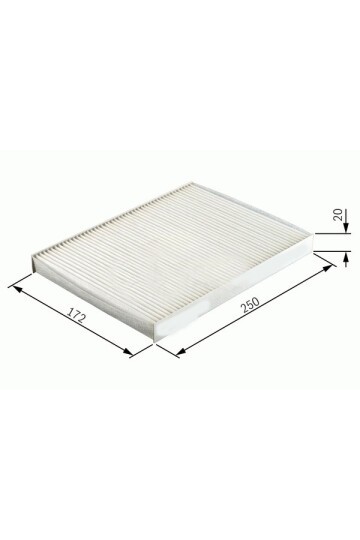 POLEN FİLTRESİ HYUNDAI İ30 1.4L 1.6L G4FA G4FC 07-12 1.6L D4FB d izel 07-11 / KIA CEED 1.4L 1.6L G4F A G4FC 07-12 1.6L D4FB dizel 07-12