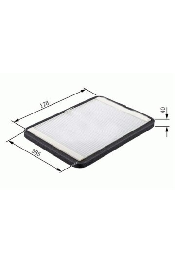 POLEN FİLTRESİ MERCEDES ACTROS CU 3855-K 1153-0