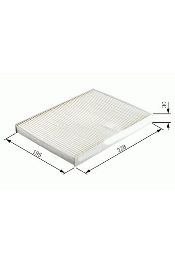 POLEN FİLTRESİ SCENIC II-SCENIC RX4 99-03 KLİMALI