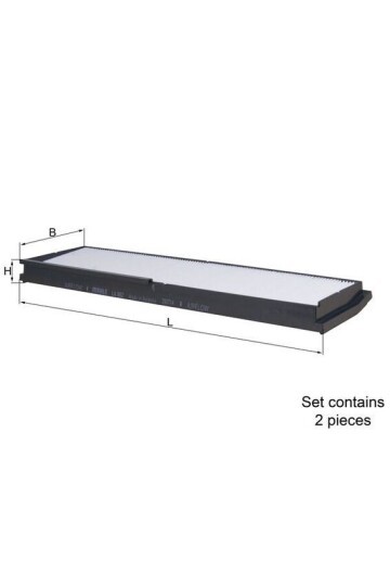 POLEN FILTRESI TAKIMI MERCEDES W124 S124