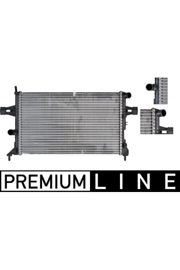 RADYATÖR ASTRA G-ZAFIRA 1.4 16V-1.6 16V-1.8 16V-2.0 16V-2.2 16V AC KLİMASIZ MEKANİK 600x375x26