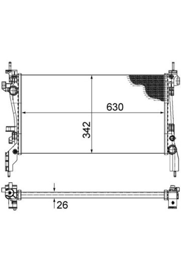 RADYATÖR BIPPER-NEMO-FIORINO 1.3