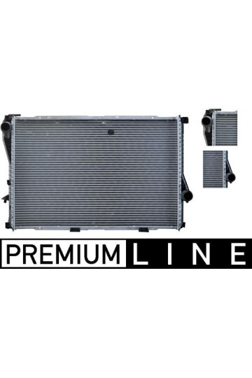 RADYATÖR BMW 5 E39 520i-523i-525i-528i-530i-535i-540i E38 728i OTOM 650x438x3 4 PREMIUM LINE