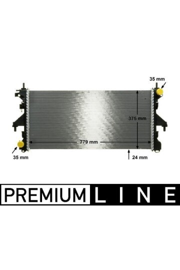 RADYATÖR DUCATO-BOXER-JUMPER 2.2 HDİ 06 > KLİMASIZ MEK 780x374x24