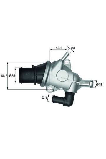 TERMOSTAT KOMPLE ALFA ROMEO 156 932 88C