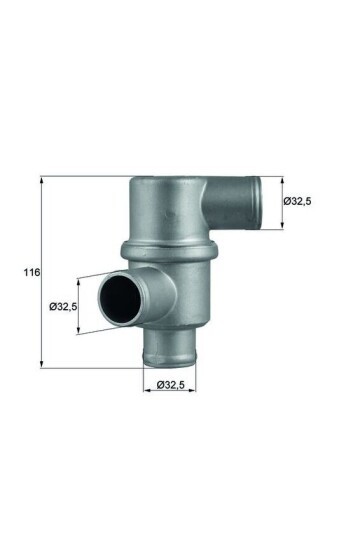 TERMOSTAT KOMPLE LADA NOVA 2105 80C