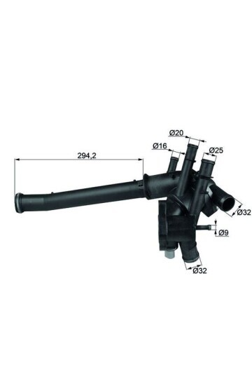 TERMOSTAT KOMPLE VW LUPO 6X1. 6E1 109C