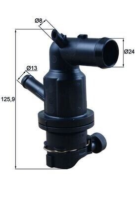 TERMOSTAT Thermostat housing