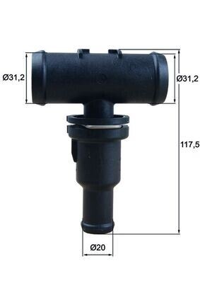 TERMOSTAT Thermostat housing
