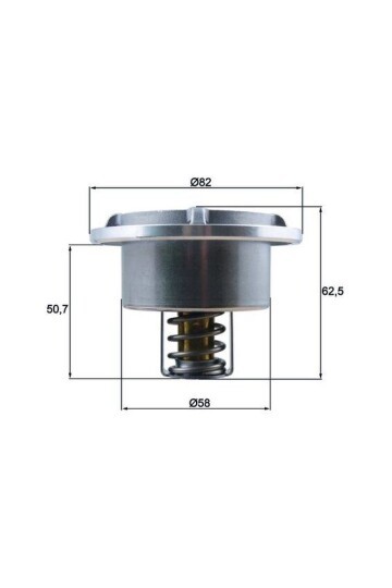 TERMOSTAT Thermostat. heavy duty