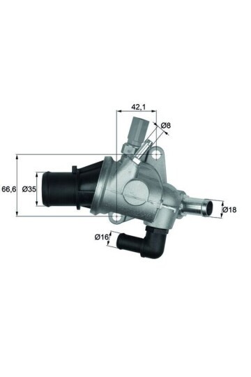 TERMOSTAT Thermostat. integral