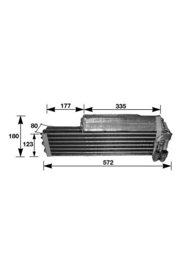 Verdampfer MB S-CL. W126/S124