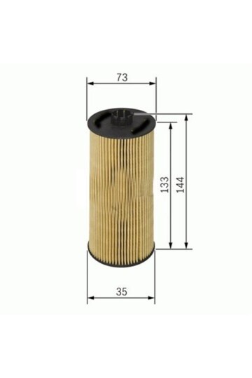 YAĞ FİLTRESİ A4 CABRIOLET-A6-A8 HU835.1z