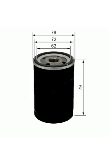 YAĞ FİLTRESİ ASTRA G 98-05 -ASTRA H-COMBO 05- -CORSA C 00- -VECTRA C 02- 1.4-1.6-1.6-1.8 16V-2.0T