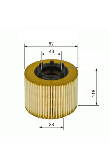 YAĞ FİLTRESİ HYUNDAI ELANTRA-TUCSON 2.0CRDİ-CERATO-SPORTAGE 2.0CRDİ