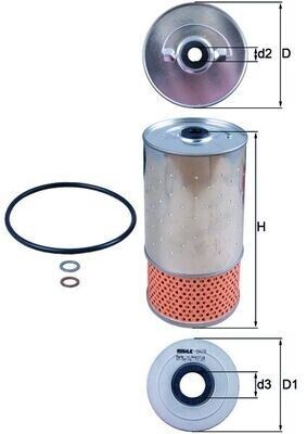 YAĞ FİLTRESİ Oil filter element