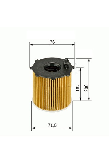 YAĞ FİLTRESİ VW TOUAREG 3.0TDI A4 A6 TOUAREG HU831x