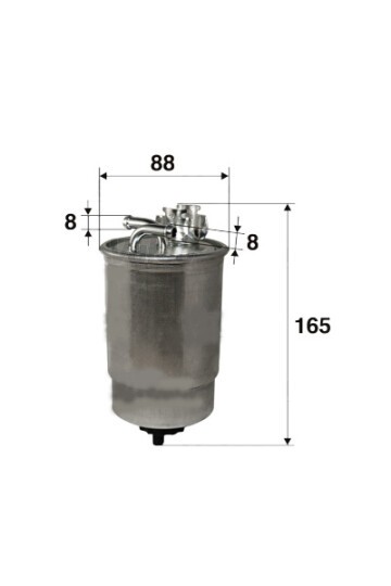 YAKIT FİLTRESİ CADDY II-POLO-CORDOBA-IBIZA III 1.9 SDI-TDI x