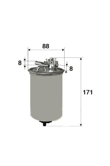YAKIT FİLTRESİ GALAXY 1.9TDI . SEAT ALHAMBRA 1.9TDI . VW SHARAN 1.9TDI-2.0TDI 95-10 x