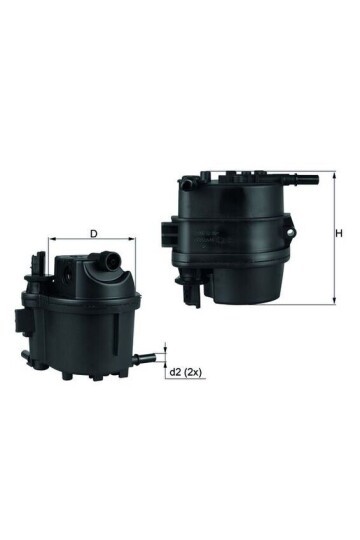 YAKIT FİLTRESİ In-line fuel filter