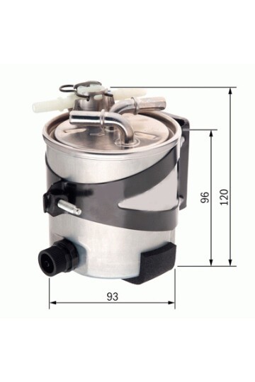 YAKIT FİLTRESİ RENAULT MEGANE II 02> SCENIC II 03> 1.5dCi 2.0dCi