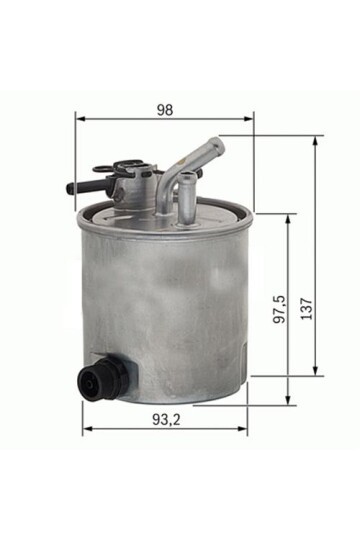 YAKIT FİLTRESİ RVI MAXİTY WK939/15 x