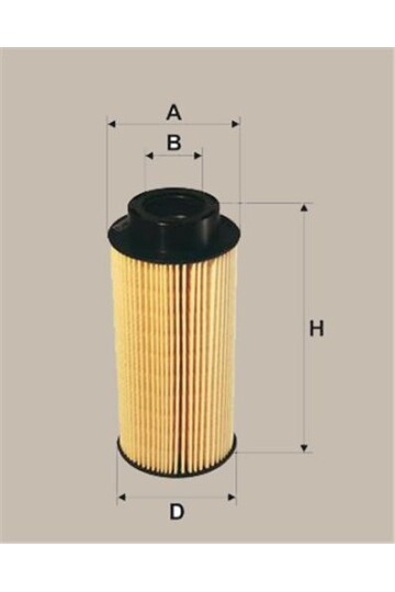 YAKIT FİLTRESİ SCANIA G. P. R. T. 4 SERİE 10/07 SU AYRAÇLI KAĞIT PU 941x-PE 983-0