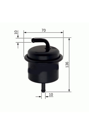 YAKIT FİLTRESİ SUZUKİ GRAND VITARA 99-05 WK614/47 x