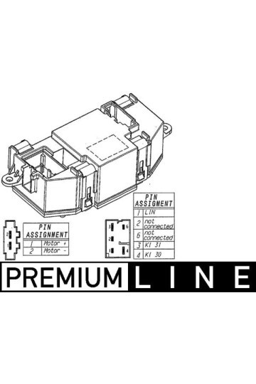 A/C-Gebl seregler und Widerstand AUDI A4 / A5