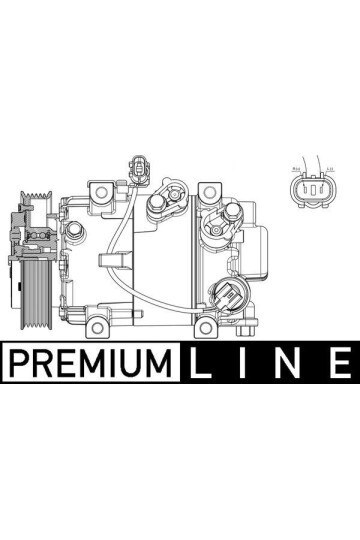 A/C-Kompressor KIA/HYUNDAI CEED/I30 1.0