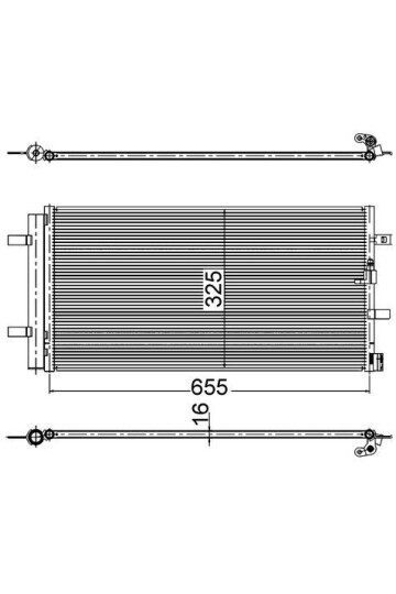 A/C-Kondensator AUDI A6