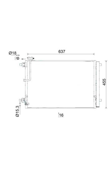A/C-Kondensator AUDI A8