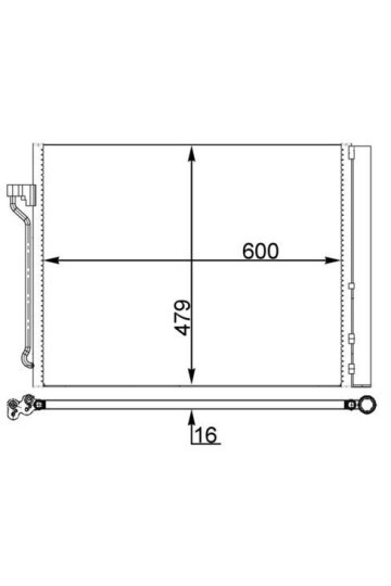 A/C-Kondensator BMW F12
