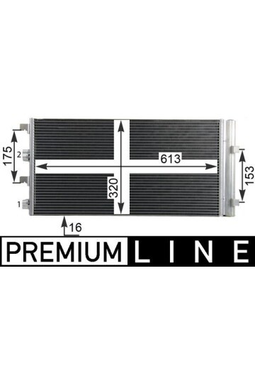 A/C-Kondensator DACIA DUSTER