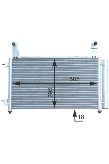 A/C-Kondensator DAEWOO / CHEVROLET MATIZ