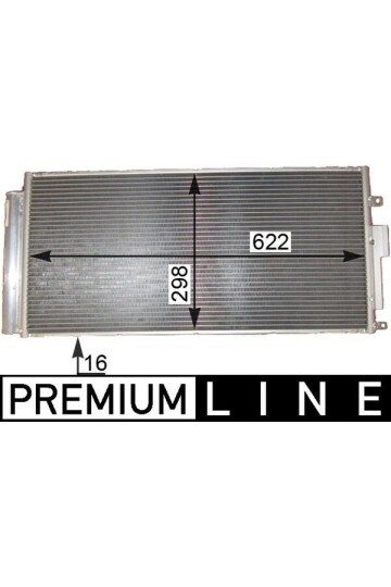 A/C-Kondensator FIAT 500