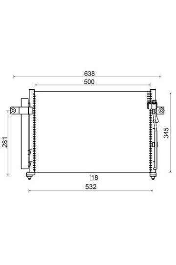 A/C-Kondensator HYUNDAI GETZ 2002-
